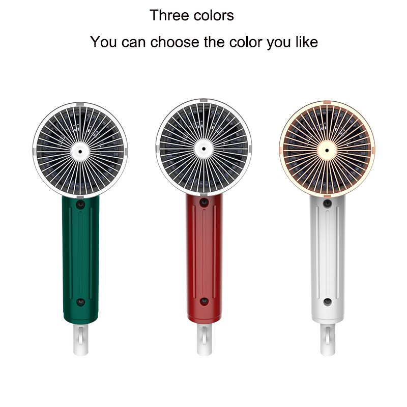 Thermostic Anion Hair Dryer Nanoe Water Ion Hair Care Professinal Quick Dry Hammer Ty 2000W Mini Professional Hairdryer For Home