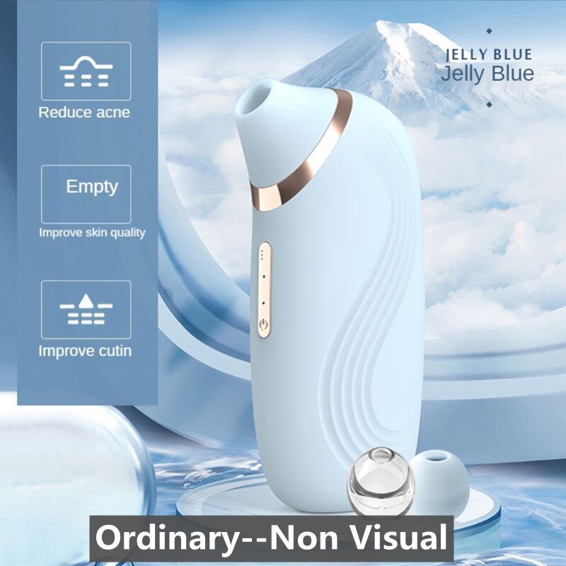 Visual Blackhead Remover Vacuum 6 in 1 Waterproof Heated Pore Clean Suction Remove Blackheads Electric USB Cable Pore Cleaner