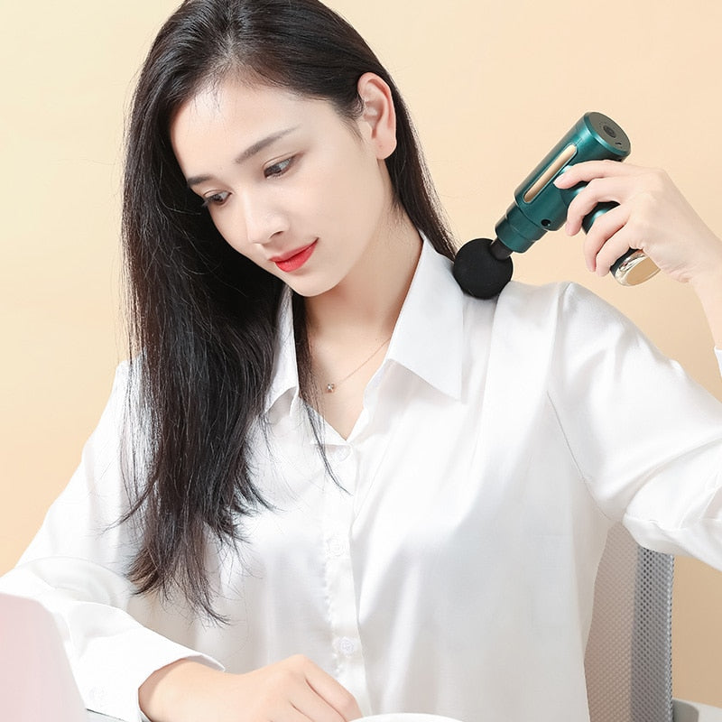 Massage Gun masajeador Deep Sport Therapy Massager Tissue Percussion Fascia Gun Muscle Relaxation Pain Relief Massage Equipment