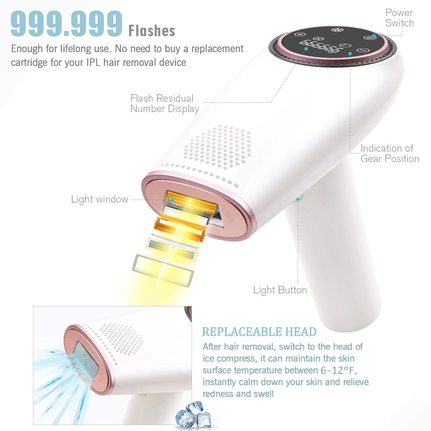 Freezing Point Hair Removal