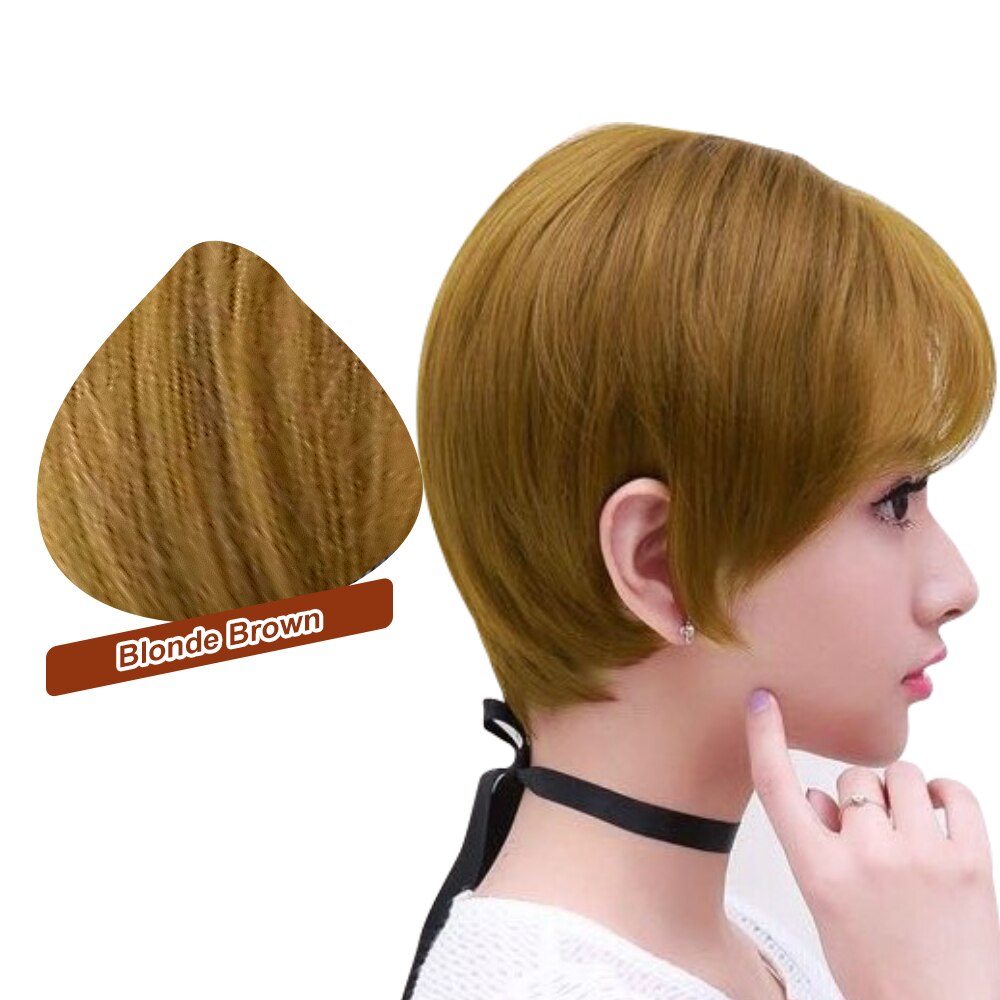500ml Natural Hair Dye Argan Oil Essence Permanent Shampoo Hair Color Cream Cover Gray Hair For Women Men Hair Care