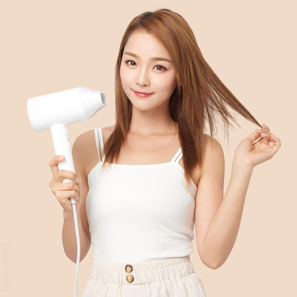 New SHOWSEE A1-W Anion Hair Dryer Negative Ion care Professinal Quick Dry Home 1800W Portable Hairdryer Diffuser Constant