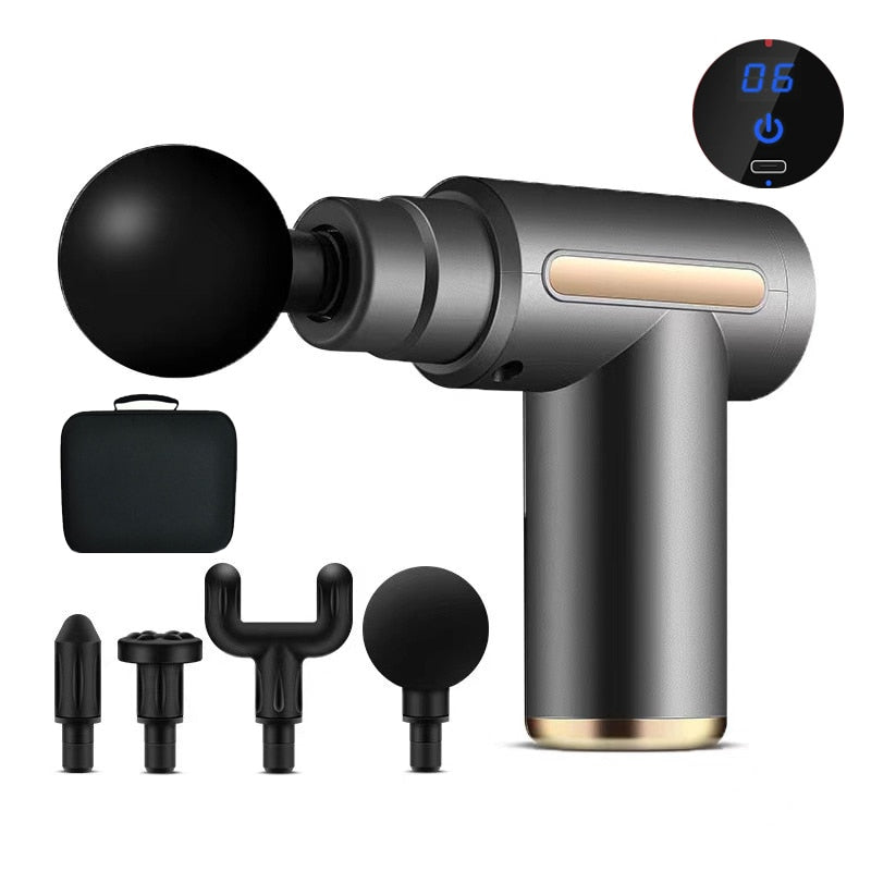 Massage Gun masajeador Deep Sport Therapy Massager Tissue Percussion Fascia Gun Muscle Relaxation Pain Relief Massage Equipment