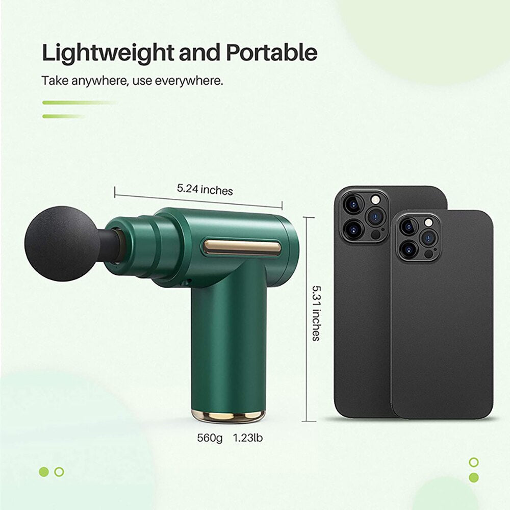 Massage Gun masajeador Deep Sport Therapy Massager Tissue Percussion Fascia Gun Muscle Relaxation Pain Relief Massage Equipment