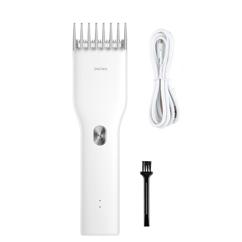 ENCHEN Boost Hair Clippers for Men Children Family Use Rechargeable Cordless Hair Trimmer Portable Electric Haircut