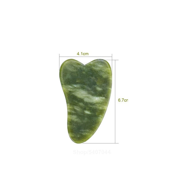 Eternal Flower Gua Sha Scraper Jade Roller Neck Body Relaxation Face Massager Guache Board Slimming Thin Lift Beauty Skin Care