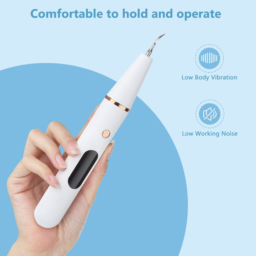 Electric Sonic Dental Calculus Scaler Oral Teeth Irrigator Tartar Calculus Remover Plaque Stains Cleaner Remova Teeth Whitening