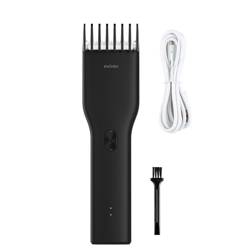 ENCHEN Boost Hair Clippers for Men Children Family Use Rechargeable Cordless Hair Trimmer Portable Electric Haircut